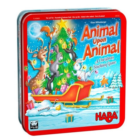 Haba Animal Upon Animal Christmas Stacking Game