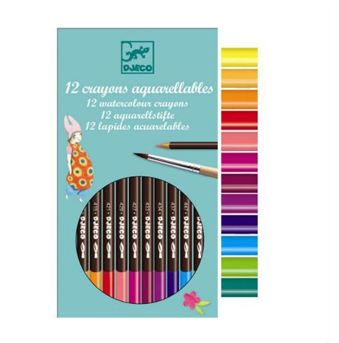 Djeco 12 Colored Pencils