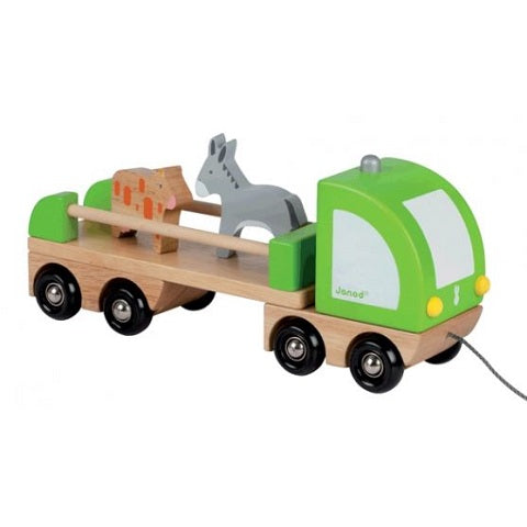 Janod Multi Animo Farm Truck Set