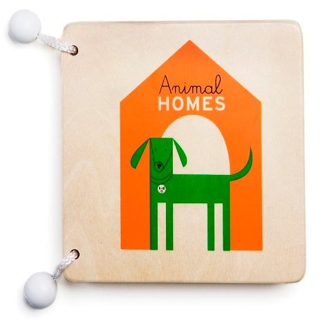 Kid O Animal Homes Wooden Book