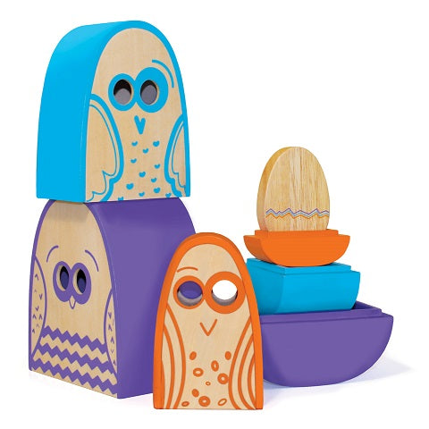 P'kolino Rocking Owl Nesting Toys