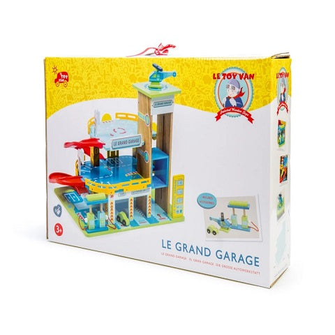 Le Toy Van Honey Baked Le Grande  Car Garage
