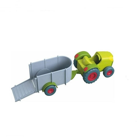 Haba Little Friends Tractor and Trailer