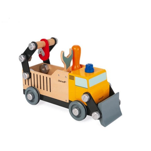 Janod Brico'Kids Wooden Builder's Truck