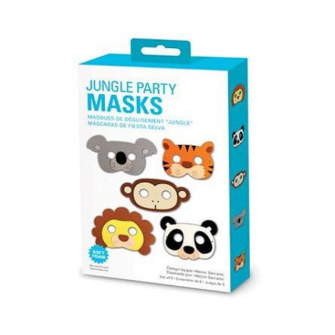 Kikkerland Jungle Party Masks