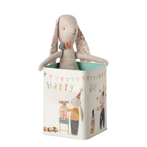 Maileg Happy Day Bunny in Box, Medium