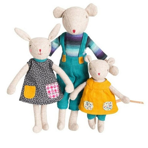 Moulin Roty La Famille Mirabelle  Groseille Mouse Sisiter